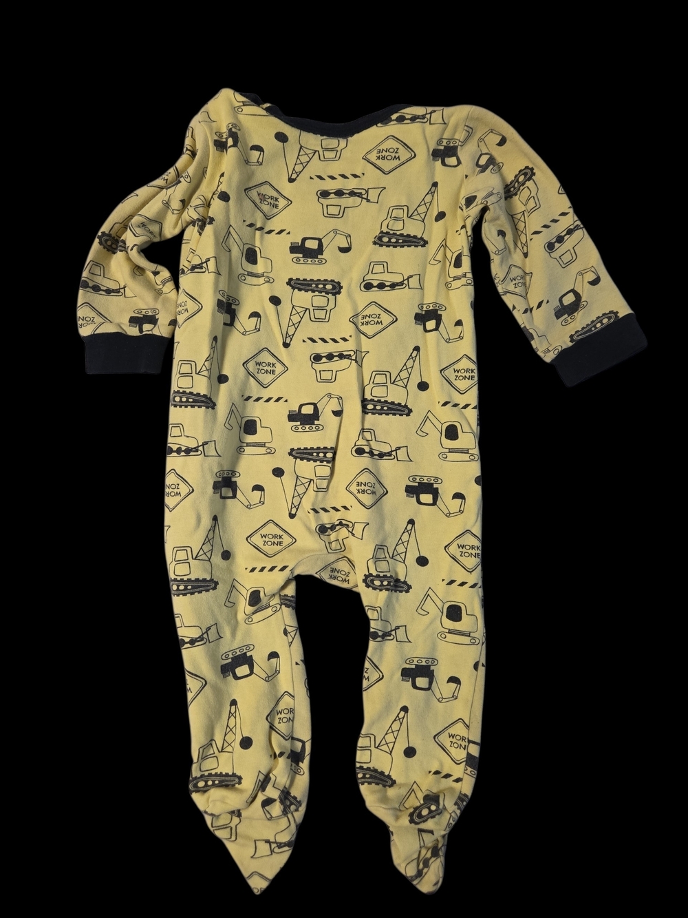 Baby Boys 6/9-9months Mixed Print One-Piece Sleepers - Set Of 5 - Picture 6 of 16